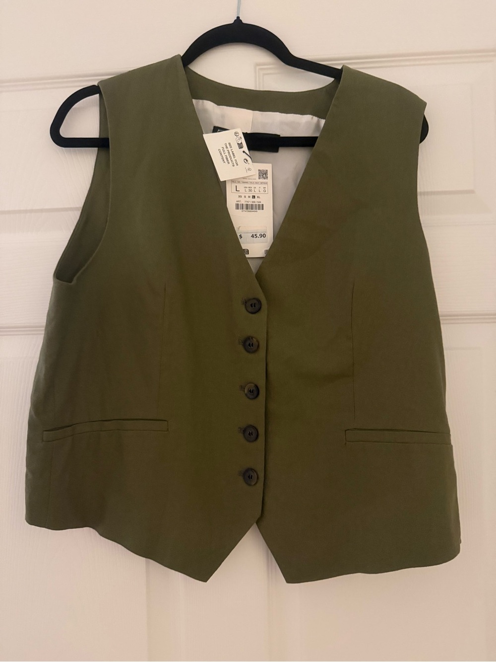 ZARA Olive Women's Vest